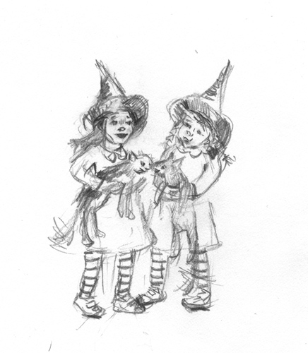 436x500 Witches And Cowboys