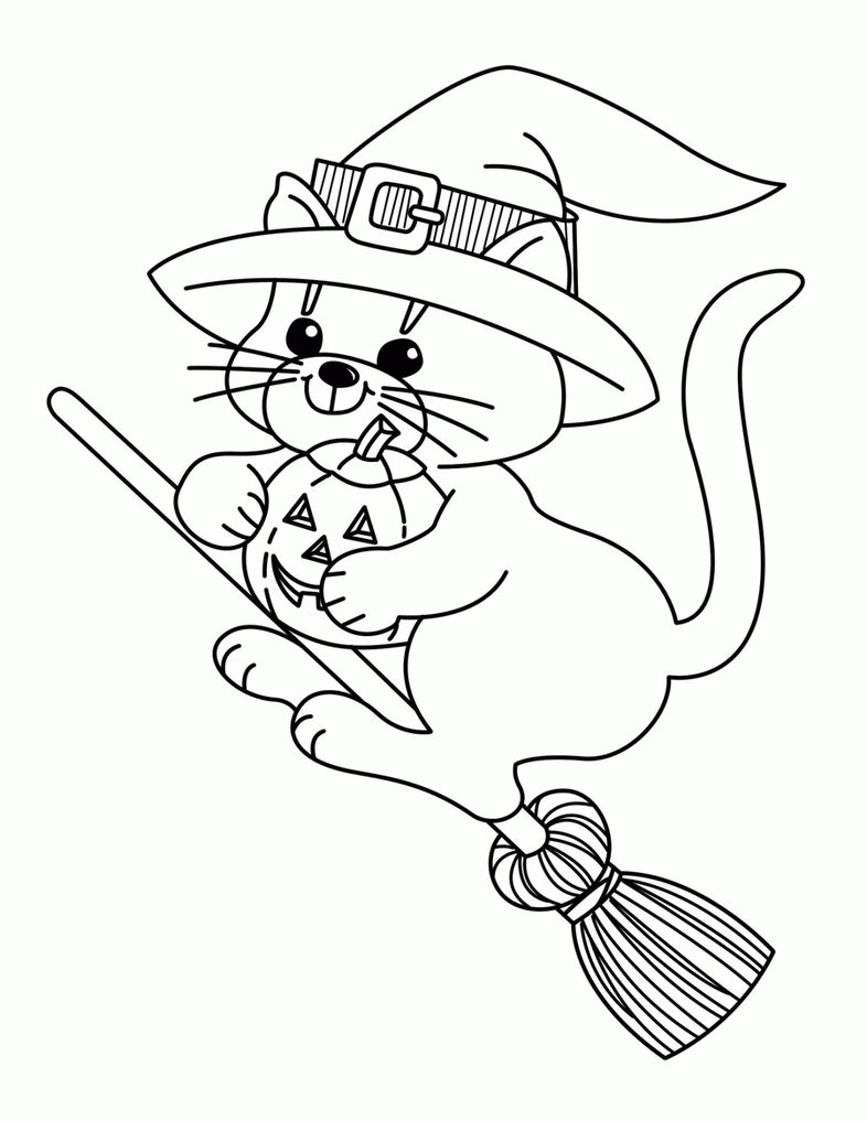 786x1017 Coloring Pages For Witches Best Of Printable Halloween Coloring
