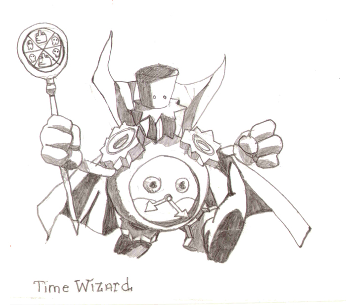 700x616 My Time Wizard Drawing By Spyrte