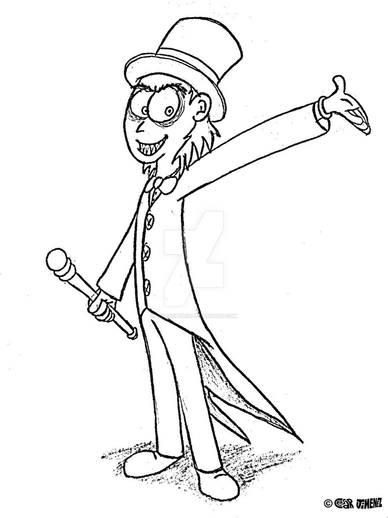 774x1032 Dark Wizard (2nd Drawing) By Jimenopolix