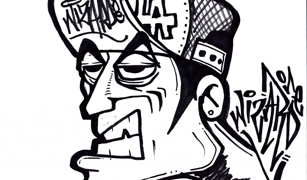 1024x600 How To Draw Graffiti Characters By Wizard 2012