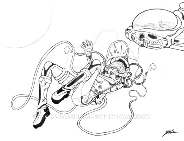 600x459 Spacewalk Problem Linewok By Jarloworks