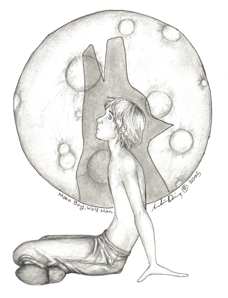 782x1022 Moon Boy Wolf Man By Lupis Fox