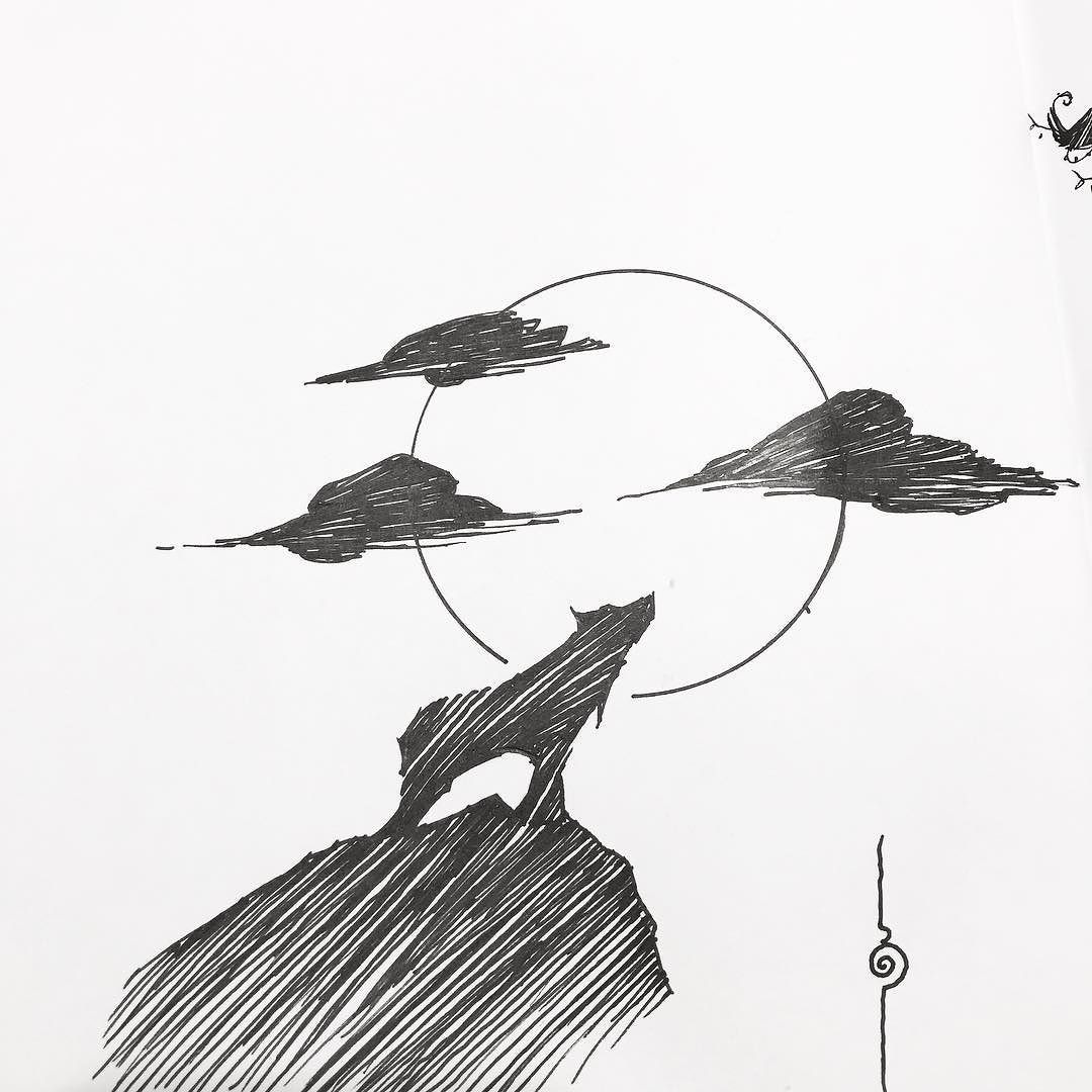 1080x1080 Ben Basso Wolf Basso Wolf Moon, Wolf And Moon