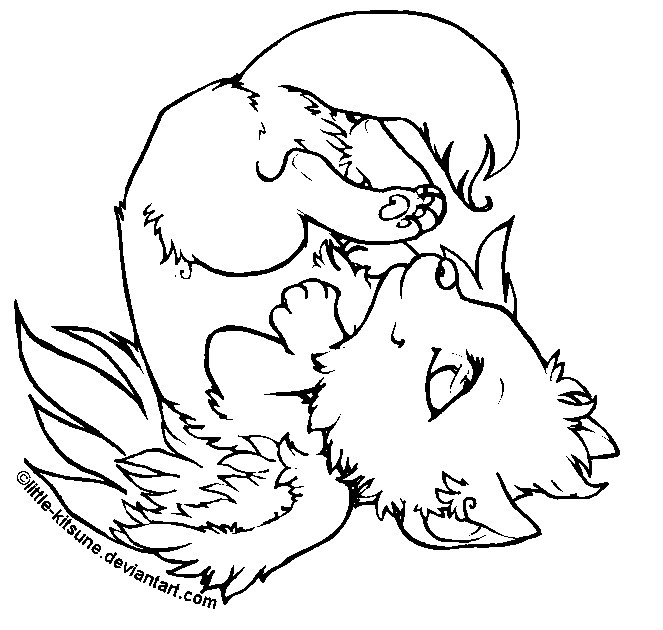 663x630 Winged Wolf Cub Ms Paint By Willownyghtwolf