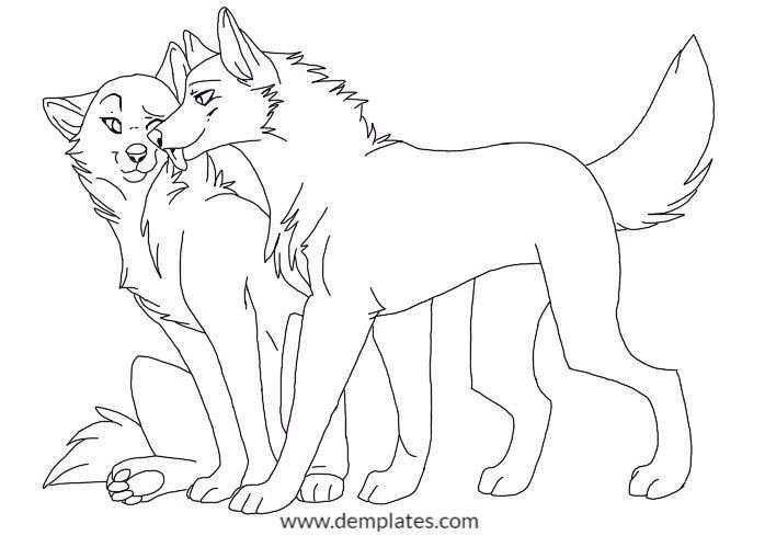 698x499 Wolf Love Drawings