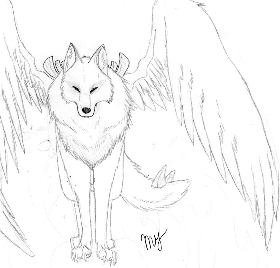 900x862 Wolf Lugia By Suenta Deathgod