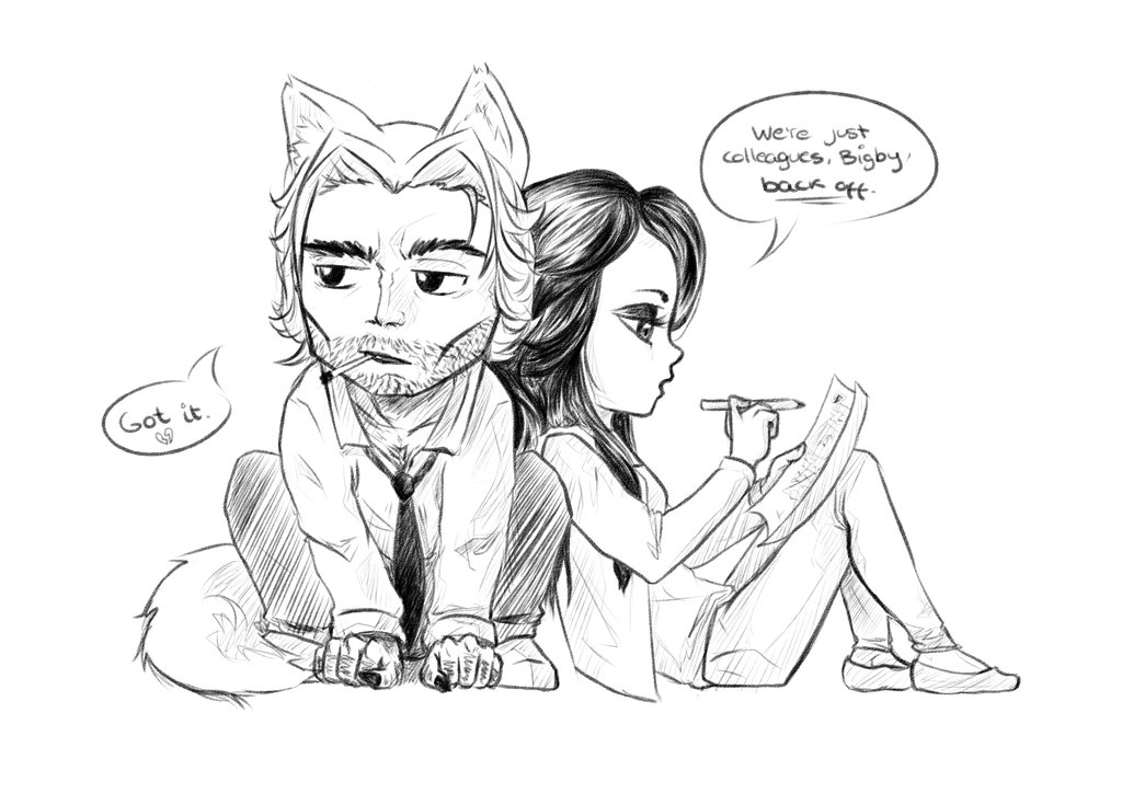 1024x724 Bigby And Snow White