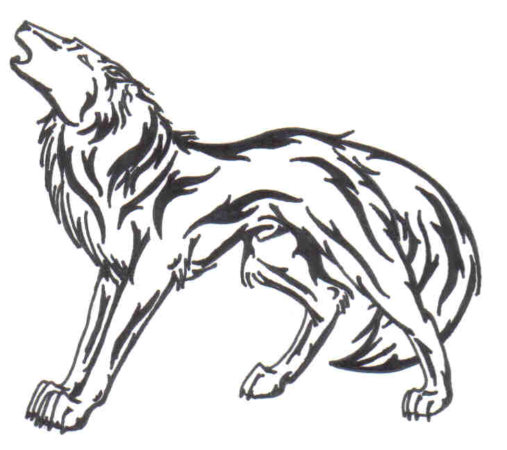 730x648 Howling Wolf Tattoo By Doomwing