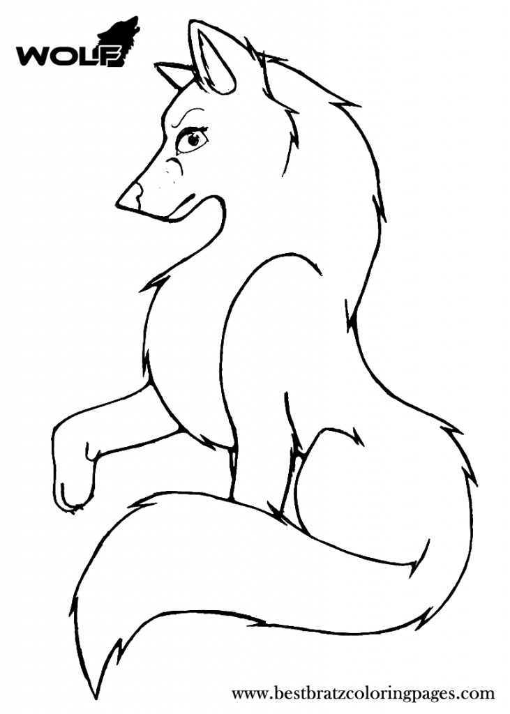 731x1024 Anime Wolf Drawing