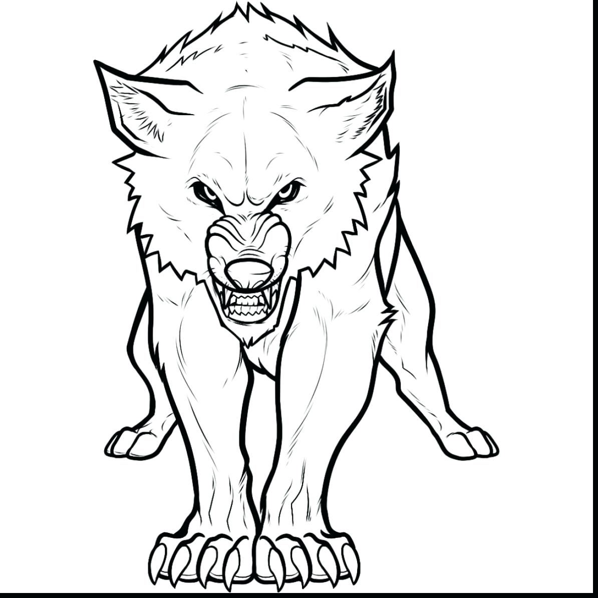 1194x1194 Coloring Drawings For Coloring Fantastic Wolf Pages With Wolves