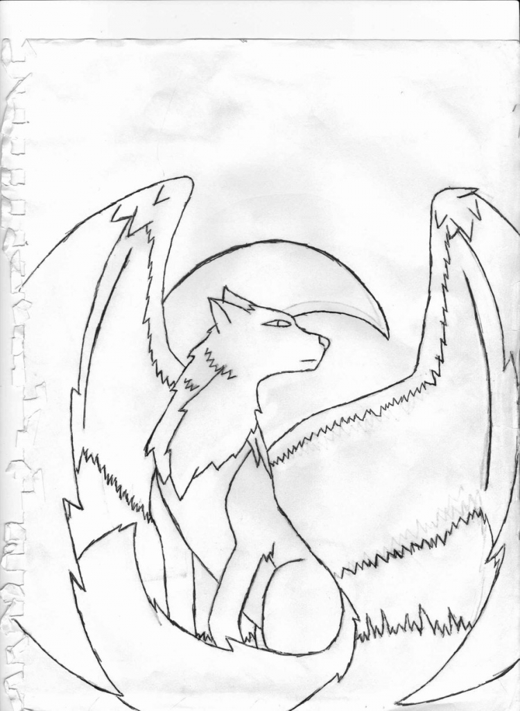 750x1024 Anime Wolf Pencil Drawings Pencil Drawings Of Wolves With Wings