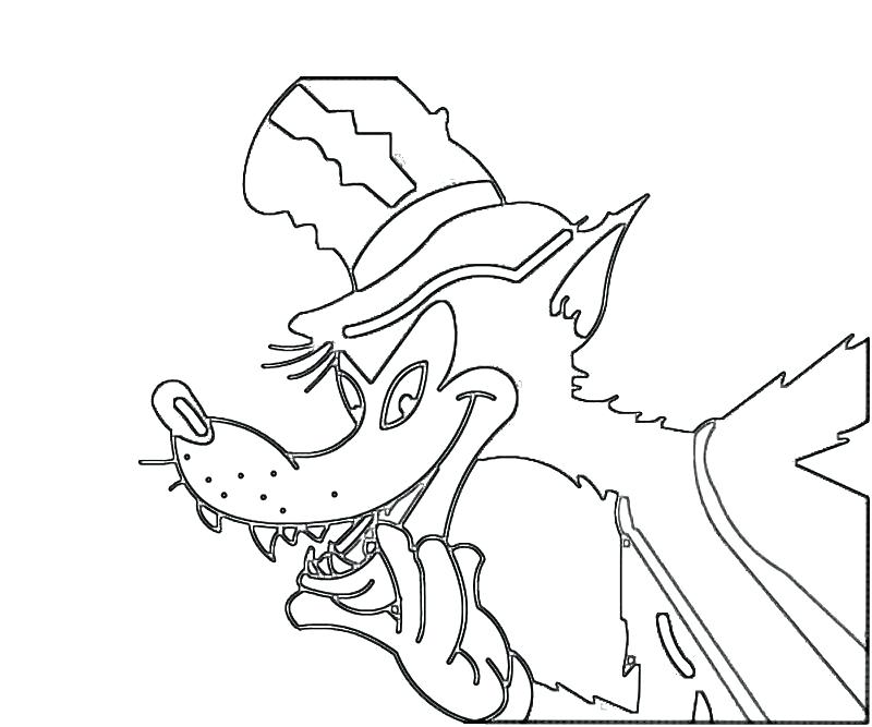800x667 Anime Wolf Coloring Pages