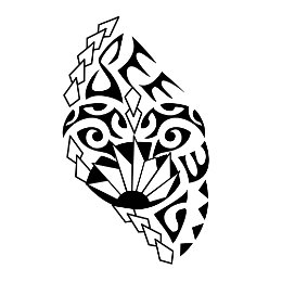 260x260 Tattoo Of Wolf Eyes, Warrior Tattoo