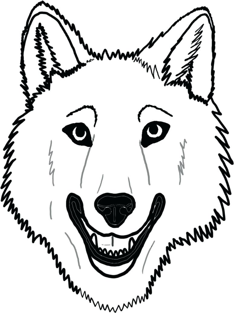 774x1031 Coloring Faces Coloring Pages Realistic Wolf Face Printable