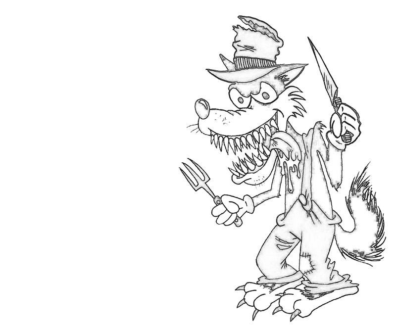 800x667 Coloring Page Wolf 2 Free To Print. Craft Haven Wolf Free. Animal