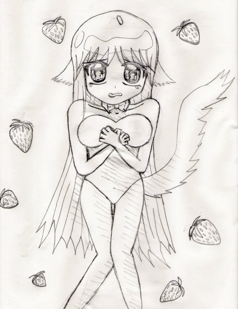 900x1170 Cute Wolf Girl By Amethystkitty