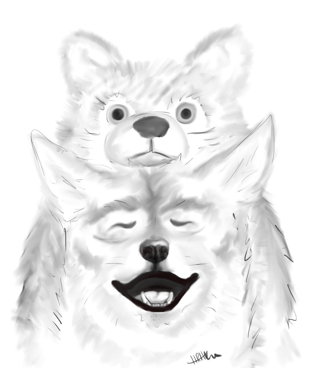 1024x1191 Wolf In A Wolf Hat By Phoenixshaman