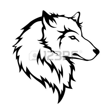 450x450 5,695 Wolf Head Stock Illustrations, Cliparts And Royalty Free
