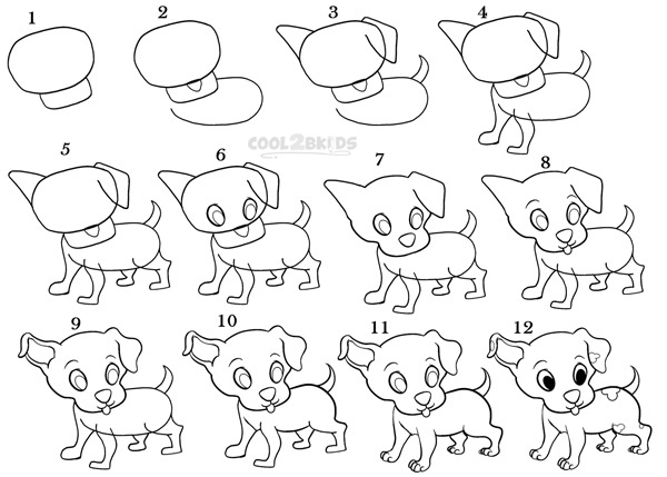 600x429 Wolf Pup Drawings Step By Step Archives
