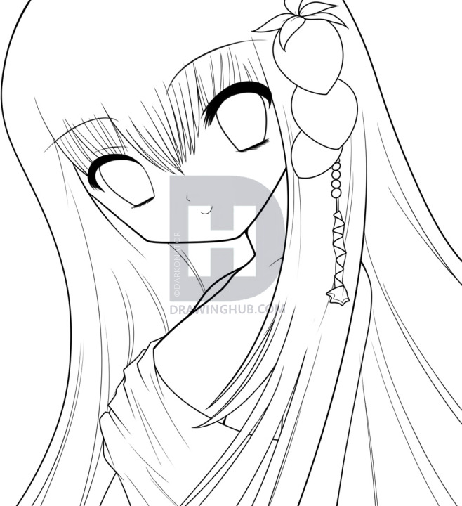 658x720 Drawing How To Draw Aime Head Side View Plus How To Draw