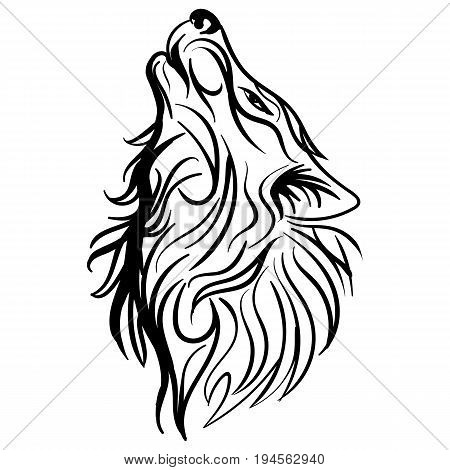 450x470 Wolf Head Images, Illustrations, Vectors