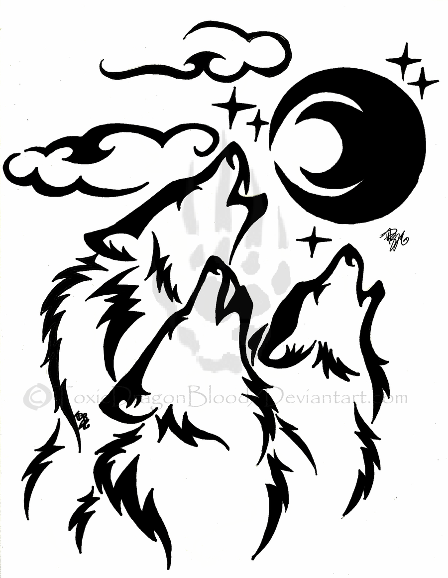 900x1161 Drawing Wolf Howling Clipart
