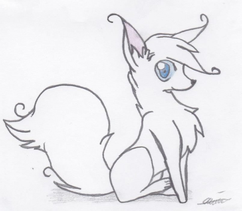 805x704 Drawing How To Draw Cartoon Wolf Video With How To Draw