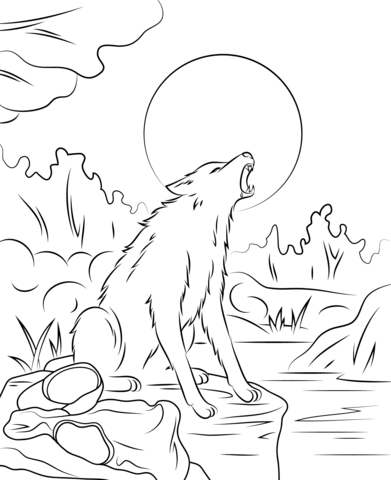 391x480 Werewolf Howling