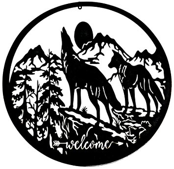 355x346 Wolf Howling