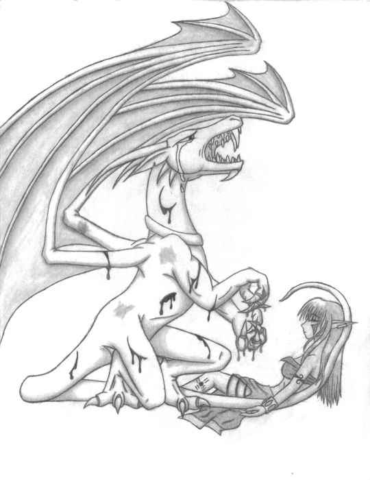 540x700 Even Dragons Cry By Moonraven373