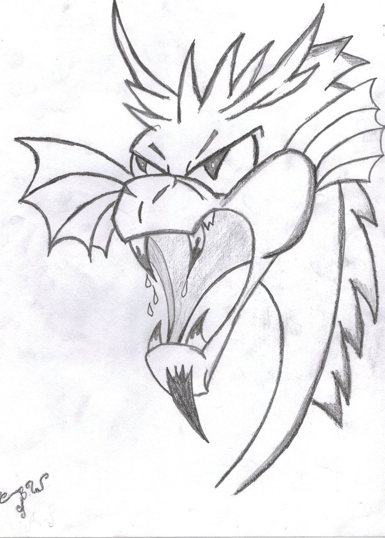 756x1056 Dragon Head By Wolf Pack Leader