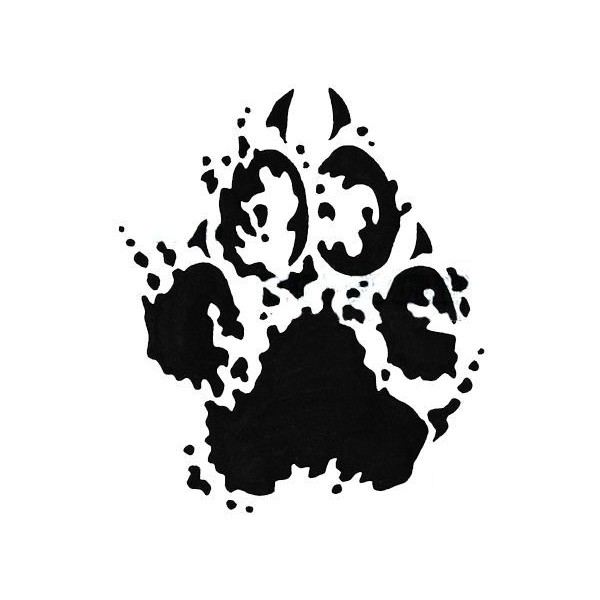600x600 Pin By Tia Breckenridge On Polyvore Paw Print