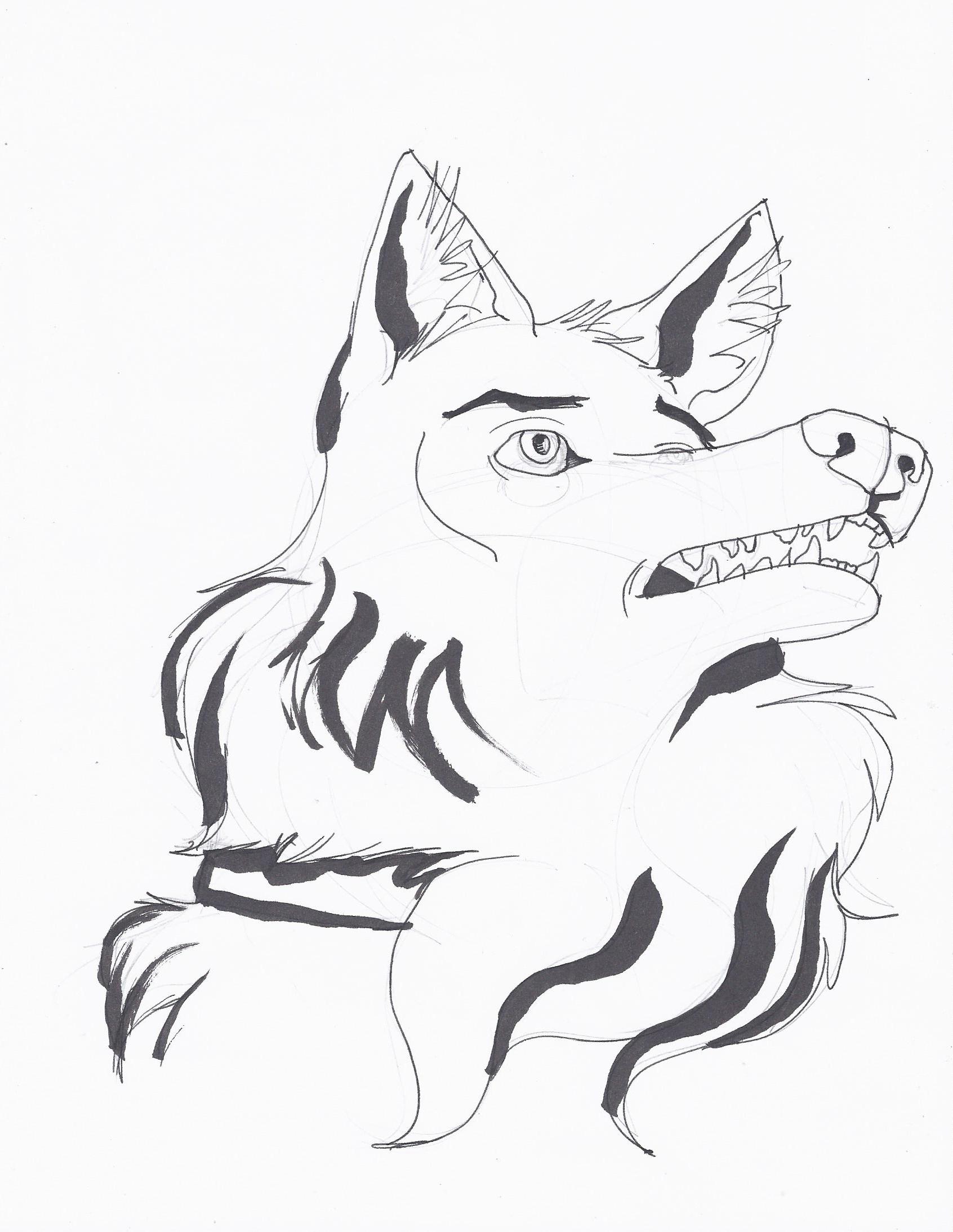 1692x2187 Wolf Portrait Nerd Thing Weasyl