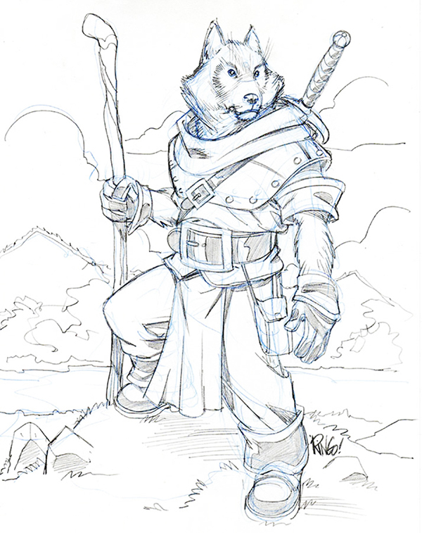 600x757 Wolf Warrior On Behance