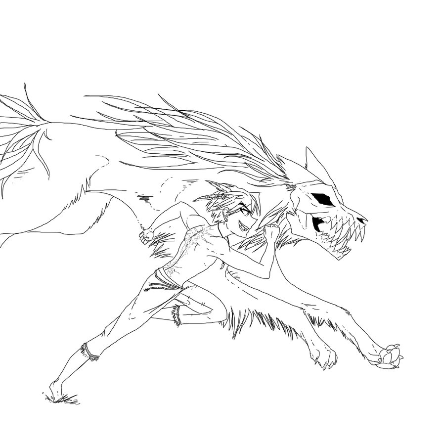 894x894 Running With The Wolves By Ipku