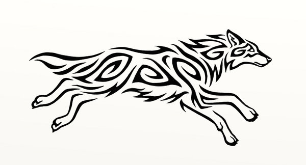 600x324 Running Wolf