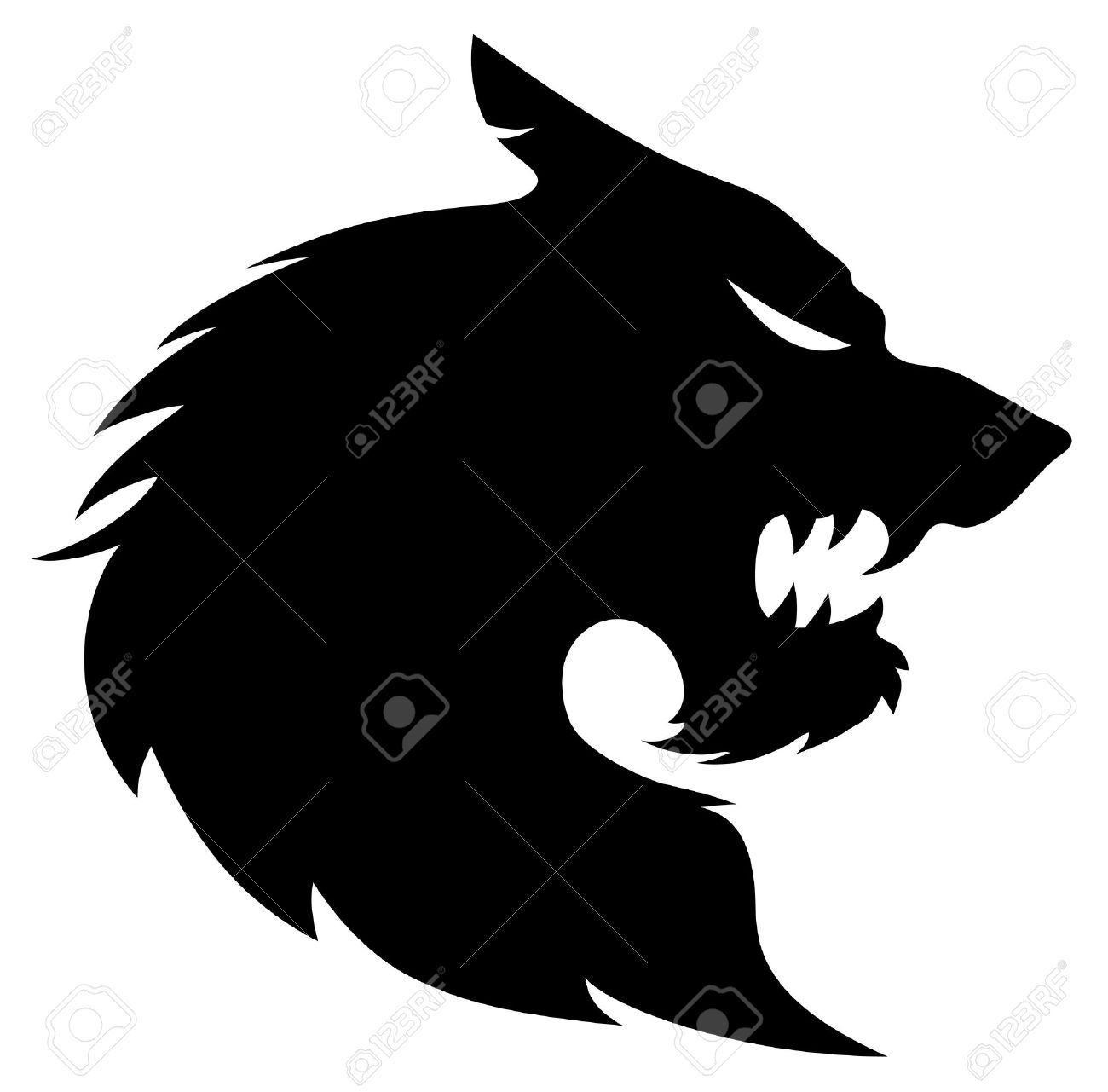 1300x1281 Vector Wolf Silhouette Royalty Free Cliparts, Vectors, And Stock