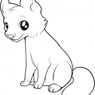 320x320 Tag For Easy Animal Drawing In Pencil Wolf Drawing 4 By