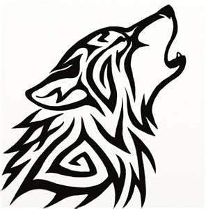 296x300 Tribal Wolf Tats Tribal Wolf, Wolf And Tattoo