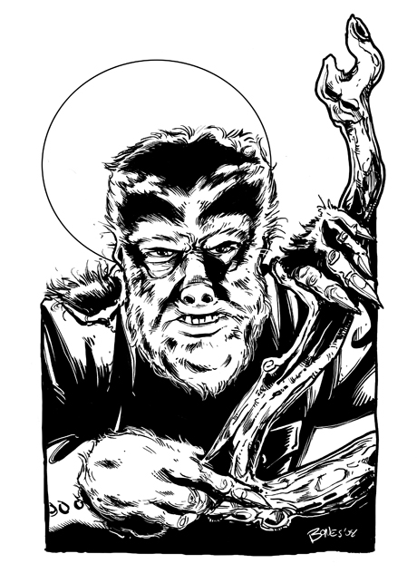 460x643 Wolfman By Mister Bones