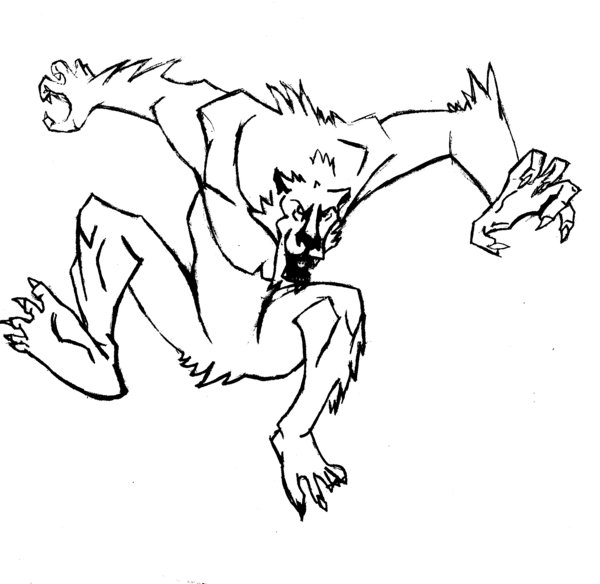 Wolfman Drawing at GetDrawings | Free download