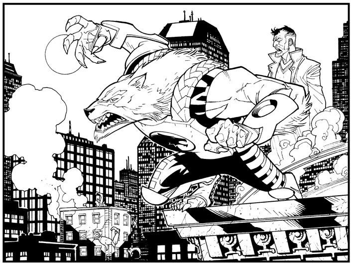 709x532 Wolfman By Ryanottley