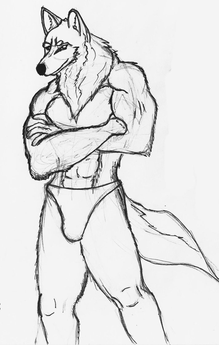 712x1122 Wolfman In Speedo By Davian714