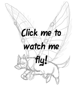 350x362 Cute Wolf Drawings With Wings