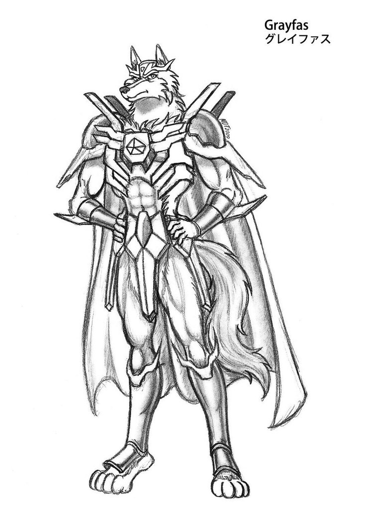 748x1068 Grayfas The Wolf By Mdtartist83