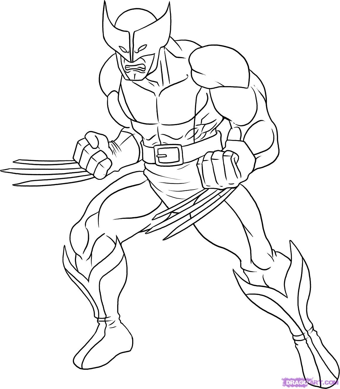 Wolverine Cartoon Drawing at GetDrawings | Free download