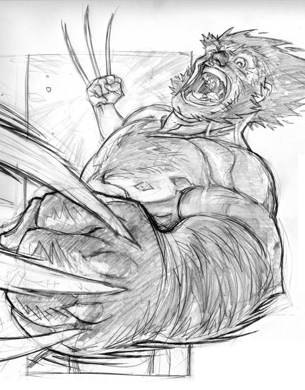 600x766 Wolverine Is Angry By Micahjgunnell