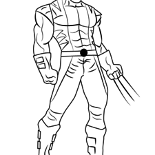 225x225 How To Draw Wolverine (With Pictures)