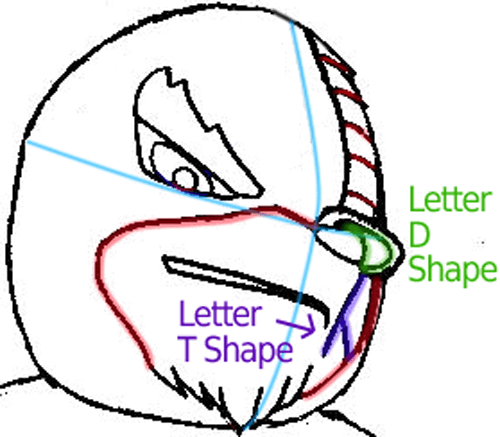 500x437 How To Draw Wolf O'Donnell From The Star Wolf Team With Easy Step